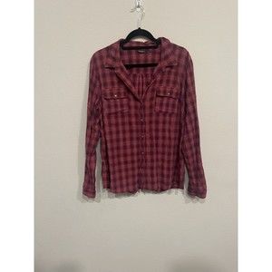 Eddie Bauer Women Button Down Sz Xl